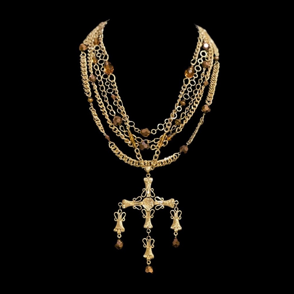 #73 Scassi Statement Necklace
